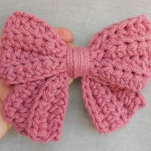 Horgolt masnis hajcsat - ruha & divat - hajdísz & hajcsat - hajcsat & hajtű - Meska.hu