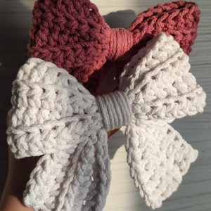 Horgolt masnis hajcsat, Ruha & Divat, Hajdísz & Hajcsat, Hajcsat & Hajtű, Horgolás, Varrás, MESKA