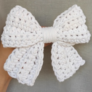 Horgolt masnis hajcsat - ruha & divat - hajdísz & hajcsat - hajcsat & hajtű - Meska.hu