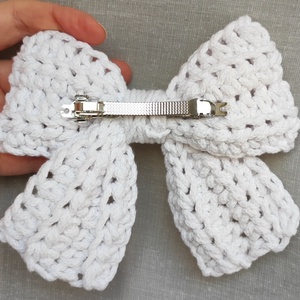 Horgolt masnis hajcsat - ruha & divat - hajdísz & hajcsat - hajcsat & hajtű - Meska.hu