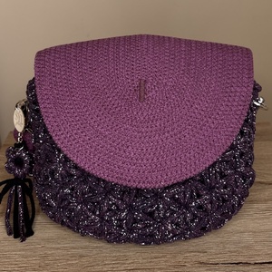 Jázmin crossbody táska - táska & tok - kézitáska & válltáska - vállon átvethető táska - Meska.hu