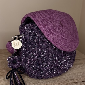 Jázmin crossbody táska - táska & tok - kézitáska & válltáska - vállon átvethető táska - Meska.hu