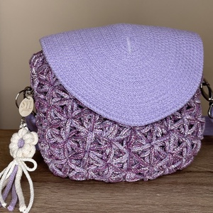 Jázmin crossbody táska - táska & tok - kézitáska & válltáska - vállon átvethető táska - Meska.hu