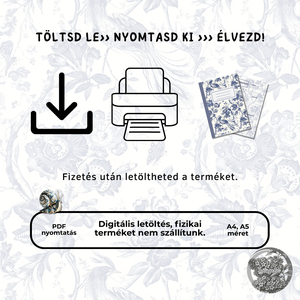 Letölthető tervező csomag - otthon & életmód - papír, írószer - naptár & tervező - Meska.hu