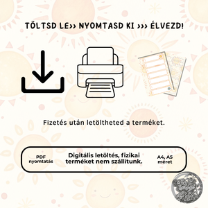 Egyszerű tervező- Napocskás - otthon & életmód - papír, írószer - jegyzetfüzet & napló - Meska.hu