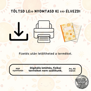 Letölthető tervező- Napocskás - otthon & életmód - papír, írószer - jegyzetfüzet & napló - Meska.hu