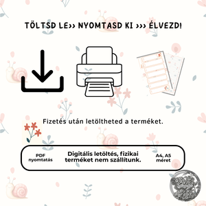 Egyszerű tervező- Csigás- Letölthető - otthon & életmód - papír, írószer - jegyzetfüzet & napló - Meska.hu
