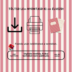 Letölthető tervező csomag- Miss Poppy Collection - otthon & életmód - papír, írószer - jegyzetfüzet & napló - Meska.hu