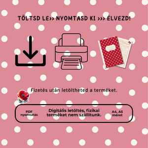 Letölthető tervező csomag- Miss Poppy Collection - otthon & életmód - papír, írószer - könyv- és füzetborító - Meska.hu