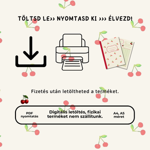 Letölthető tervező csomag- Miss Poppy Collection - otthon & életmód - papír, írószer - ajándékozás kellékei - képeslap, üdvözlőlap - Meska.hu