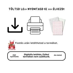 Fűszermatricák- A4- Letölthető 3 színben (fekete, piros, zöld) - otthon & életmód - konyhafelszerelés, tálalás - konyhai tárolás - fűszertartó - Meska.hu