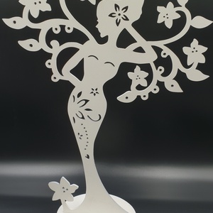 Női alakot ábrázoló ékszertartó fa - ékszer - ékszertartó - ékszertartó állvány - Meska.hu