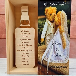 Italos díszdoboz köszönőajándék esküvőre , Esküvő, Emlék & Ajándék, Köszönőajándék, Gravírozás, pirográfia, Fotó, grafika, rajz, illusztráció, MESKA
