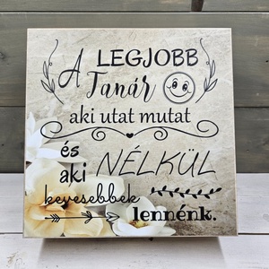 Ajándék díszdoboz tanároknak ballagásra - otthon & életmód - konyhafelszerelés, tálalás - konyhai dekoráció - hűtőmágnes - Meska.hu