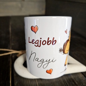 Legjobb Nagyi bögre - otthon & életmód - konyhafelszerelés, tálalás - tálalás - bögre & csésze - Meska.hu