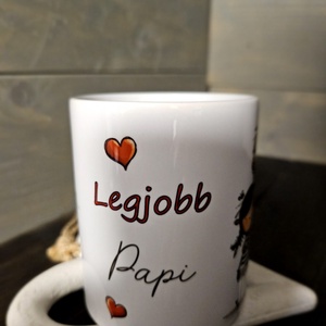 Legjobb Papi bögre - otthon & életmód - konyhafelszerelés, tálalás - tálalás - bögre & csésze - Meska.hu