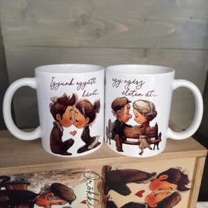 Örökké együtt bögre és kiskanál szett díszdobozban - esküvő - emlék & ajándék - doboz - Meska.hu Örökké együtt bögre és kiskanál szett díszdobozban - esküvő - emlék & ajándék - doboz - Meska.hu