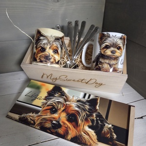MySweetDog Yorkshire Sissydesign ajándékcsomag  - Meska.hu