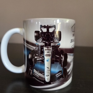 F1 George Russel bögre rajongóknak - otthon & életmód - konyhafelszerelés, tálalás - tálalás - bögre & csésze - Meska.hu
