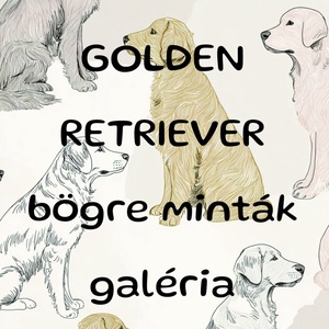 Választható GOLDEN RETRIEVER bögre minták galéria - Meska.hu