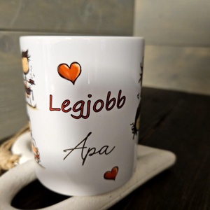 Legjobb Apa bögre - otthon & életmód - konyhafelszerelés, tálalás - tálalás - bögre & csésze - Meska.hu
