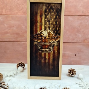 Harley Davidson italos ajándék díszdoboz szülinapra - Meska.hu