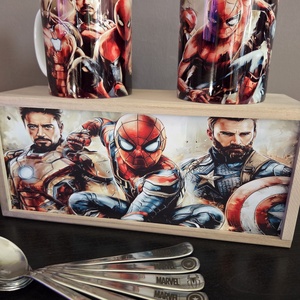 Egyedi ajándékcsomag Marvel film rajongóknak - Meska.hu