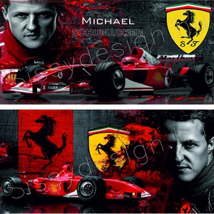 F1 Michael Schumacher ajándékcsomag - művészet - sport relikviák - Meska.hu