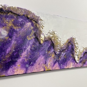 Absztrakt festmény  - művészet - festmény - akril - Meska.hu