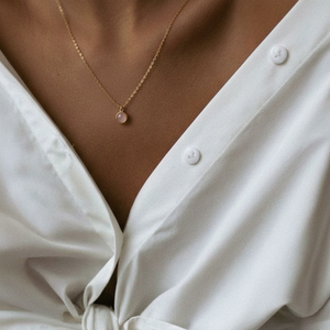 Material Memory -necklace- jewelry made of moments  - baba - mama - babaemlékek - baba emlékőrző - Meska.hu