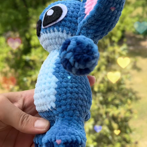 Stitch figura - játék & sport - plüssállat & játékfigura - kutya - Meska.hu