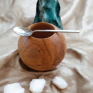 Cukortartó vagy sótartó, Otthon & Életmód, Konyhafelszerelés, tálalás, Konyhai tárolás, Fűszertartó, Famegmunkálás, MESKA