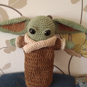 yoda baba - játék & sport - plüssállat & játékfigura - plüss mesefigurák - Meska.hu