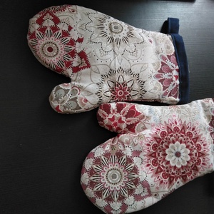 Edényfogó kesztyű mandalás minta, Otthon & Életmód, Dekoráció, Spiritualitás, Mandala, , MESKA