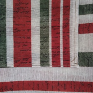 Kötény bordó csíkos - otthon & életmód - konyhafelszerelés, tálalás - konyhai textil - kötény - Meska.hu