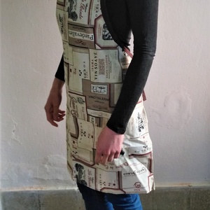 Kötény Bor mintás - otthon & életmód - konyhafelszerelés, tálalás - konyhai textil - kötény - Meska.hu Kötény Bor mintás - otthon & életmód - konyhafelszerelés, tálalás - konyhai textil - kötény - Meska.hu