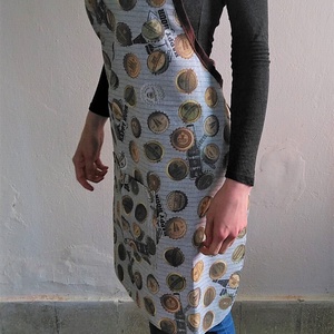 Konyhai kötény, sörkupak mintás - otthon & életmód - konyhafelszerelés, tálalás - konyhai textil - kötény - Meska.hu