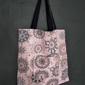 Vászontáska / szatyor /bevásárló táska, türkiz mandalás, Otthon & Életmód, Dekoráció, Spiritualitás, Mandala, , MESKA