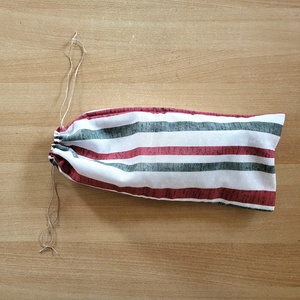 Frissentartó Bagett tasak - csíkos mintás - táska & tok - bevásárlás & shopper táska - kenyeres zsák - Meska.hu
