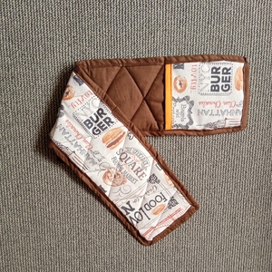 Tepsifogó kávé és amerikai konyha mintás - otthon & életmód - konyhafelszerelés, tálalás - konyhai textil - edényfogó & edényfedő - Meska.hu