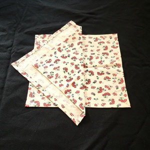 Textil szalvéta - apró gombás - otthon & életmód - konyhafelszerelés, tálalás - konyhai textil - szalvéta - Meska.hu