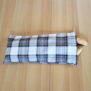 Frissentartó Bagett tasak -kocka mintás - Meska.hu