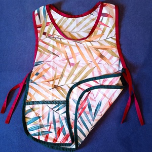 Tunika kötény - Őszi levelek - otthon & életmód - konyhafelszerelés, tálalás - konyhai textil - kötény - Meska.hu