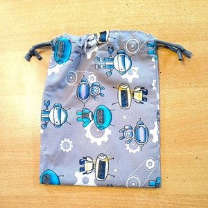 Robotos nasi tasak, öko szendvics tasak, snack bag - táska & tok - bevásárlás & shopper táska - kenyeres zsák - Meska.hu