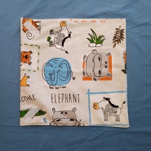 Öko szendvicscsomagoló, újra szalvéta - rajzos állatfigurák - táska & tok - uzsonna- & ebéd tartó - szendvics csomagoló - Meska.hu