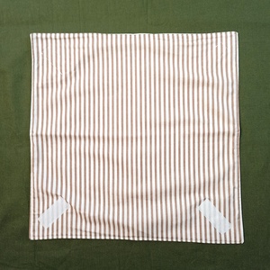 Öko szendvicscsomagoló - újra szalvéta - natúr csíkos mintás - táska & tok - uzsonna- & ebéd tartó - szendvics csomagoló - Meska.hu