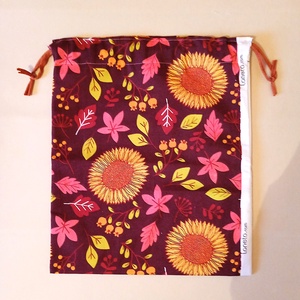 Kenyeres zsák - őszi levelek - táska & tok - bevásárlás & shopper táska - kenyeres zsák - Meska.hu