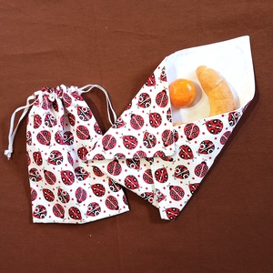 Katica mintás, mosható uzsonnacsomagoló szett, Ékszer, Karóra és Ékszeróra, Zsebóra, Varrás, MESKA