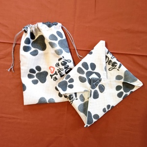 Tappancs mintás, mosható uzsonnacsomagoló szett - ékszer - karóra és ékszeróra - zsebóra - Meska.hu