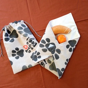 Tappancs mintás, mosható uzsonnacsomagoló szett, Ékszer, Karóra és Ékszeróra, Zsebóra, Varrás, MESKA